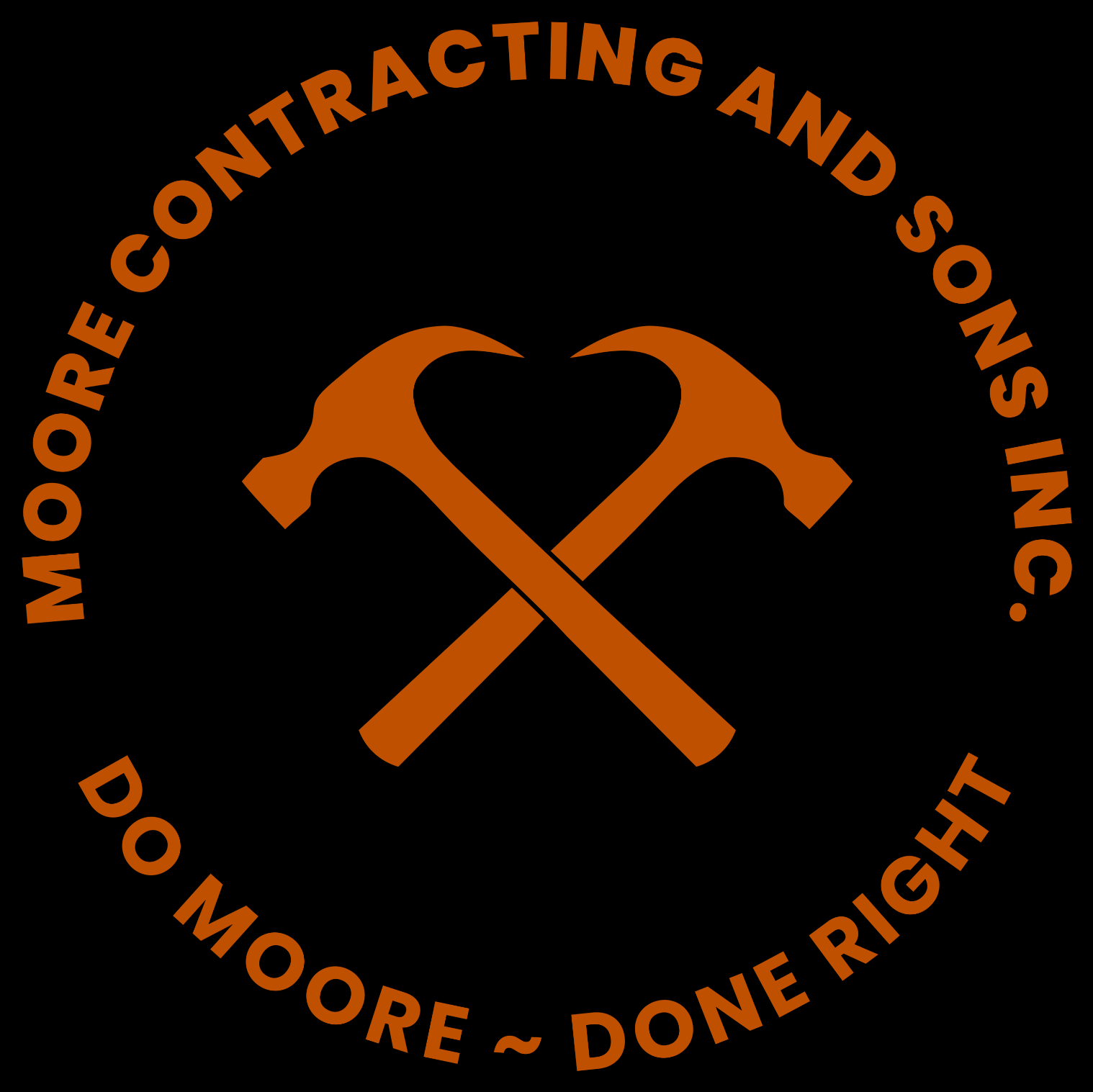 Moore Contracting and Sons Inc. logo